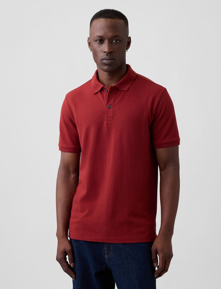 Stretch Pique Polo Shirt gap stretch pique polo shirt