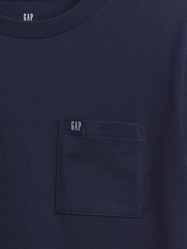 Kids Logo Pocket T-Shirt gap kids logo pocket t shirt