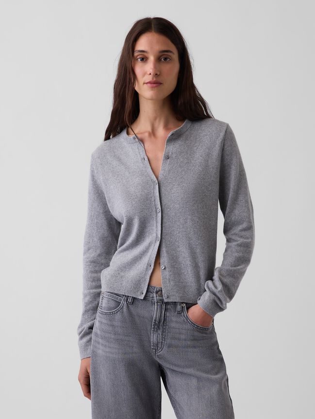 CashSoft Crop Cardigan gap cashsoft crop cardigan