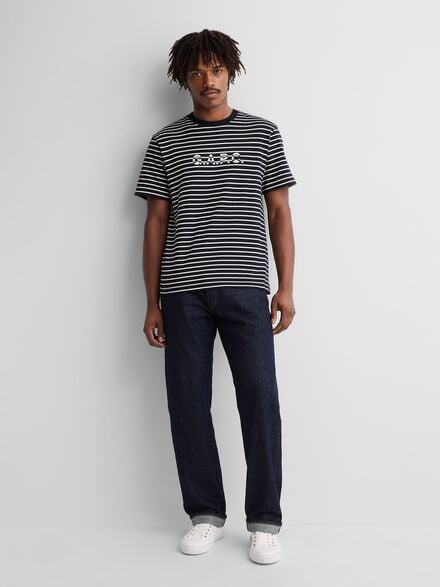 gap a p c logo stripe t shirt gap a p c logo stripe t shirt