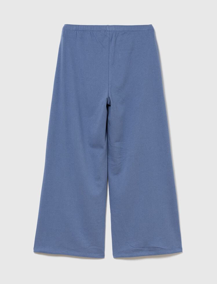 Gap Logo French Terry Wide-Leg Joggers gap logo french terry wide leg joggers