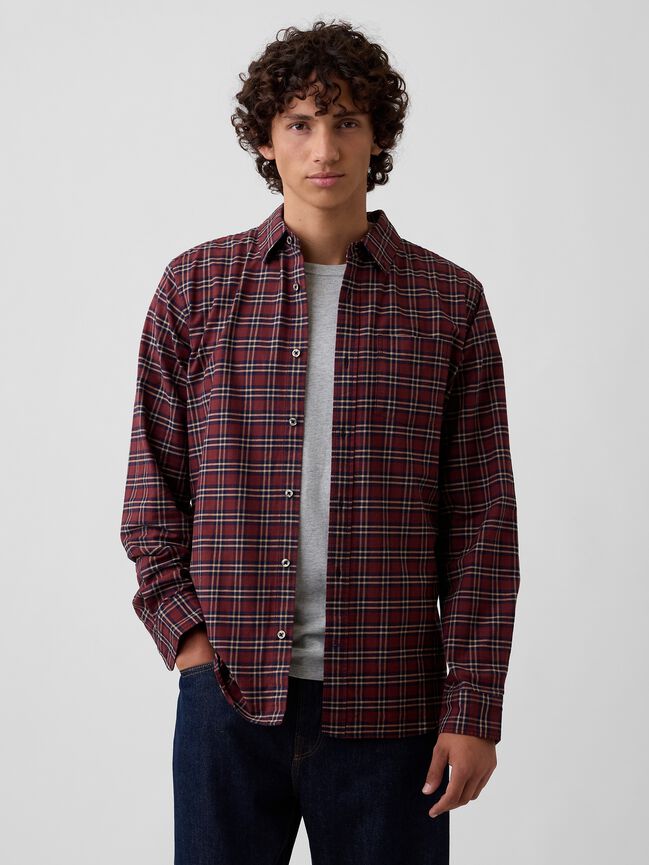 Oxford Shirt in Standard Fit gap oxford shirt in standard fit