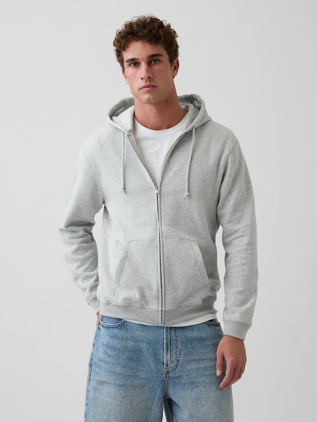 Adult VintageSoft Relaxed Zip Hoodie gap adult vintagesoft relaxed zip hoodie