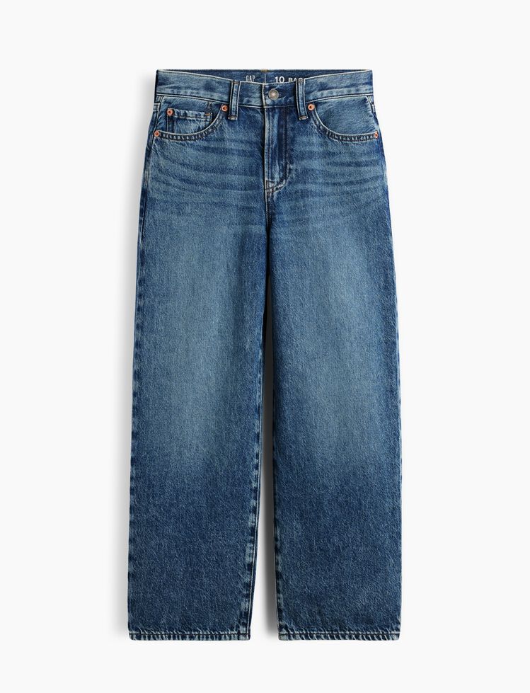 Kids Baggy Taper Jeans gap kids baggy taper jeans