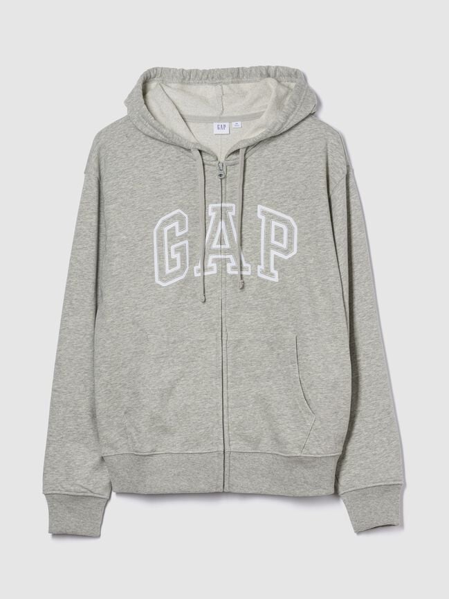 Relaxed Gap Logo Zip Hoodie relaxed gap logo zip hoodie