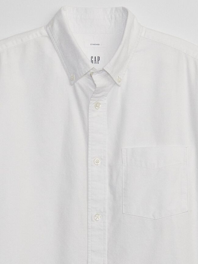 Oxford Shirt in Standard Fit gap oxford shirt in standard fit