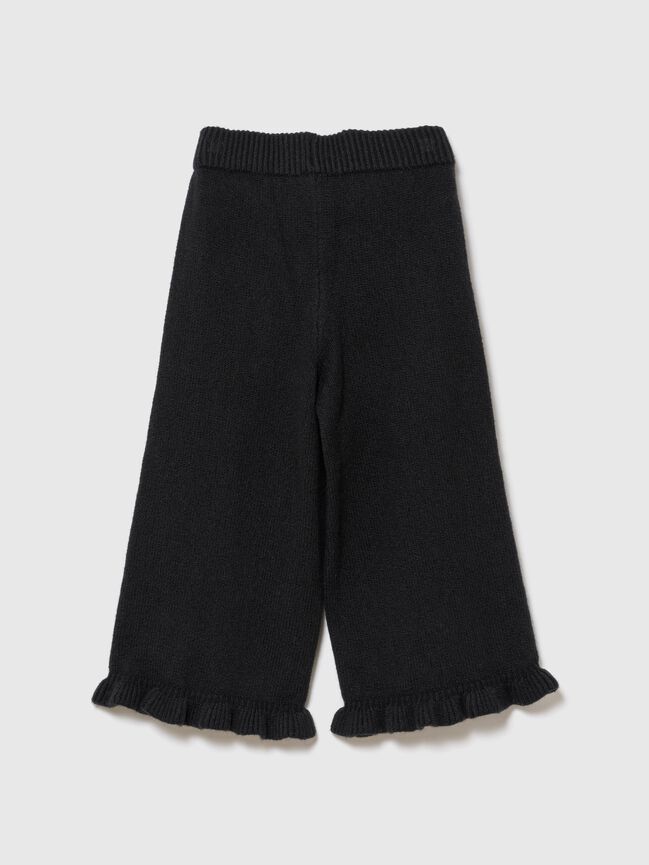 CashSoft Ruffle Wide-Leg Pants gap cashsoft ruffle wide leg pants