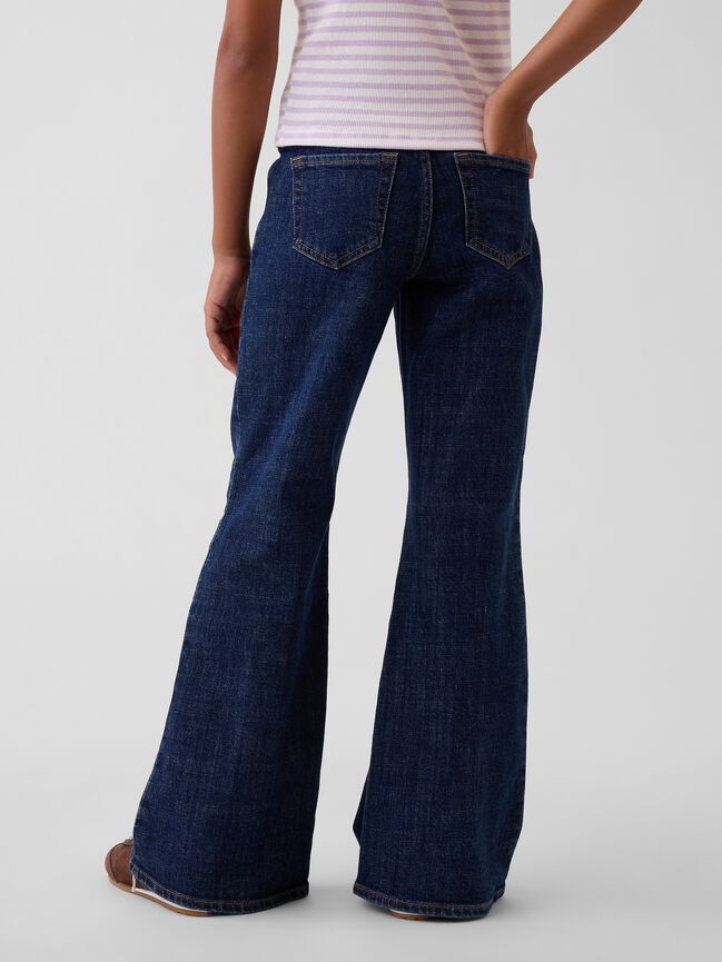 Kids Low Rise Relaxed Flare Jeans gap kids low rise relaxed flare jeans