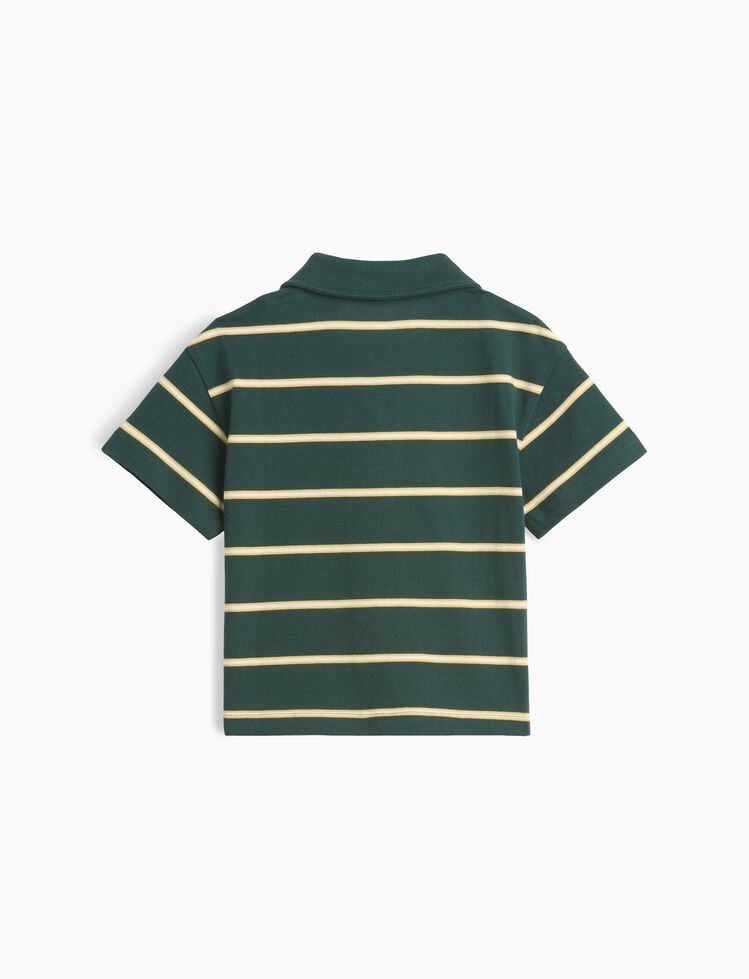 Baby & Toddler Boxy Polo Shirt gap baby toddler boxy polo shirt