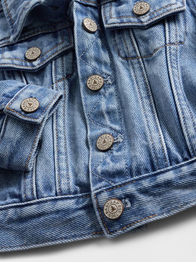 Baby UltraSoft Icon Denim Jacket gap baby ultrasoft icon denim jacket
