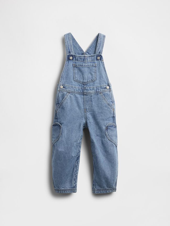 Baby & Toddler Heart Pocket Horseshoe Overalls gap baby toddler heart pocket horseshoe overalls