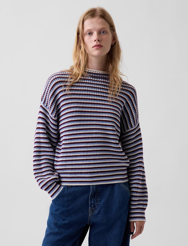 100% Cotton Oversized Rollneck Sweater gap 100 cotton oversized rollneck sweater