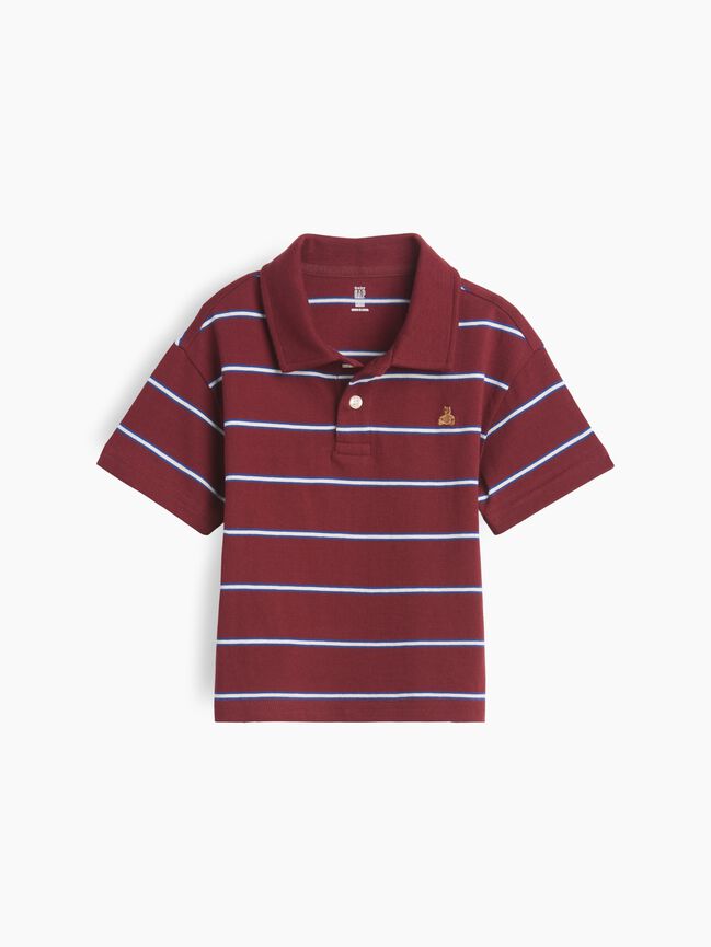Baby & Toddler Boxy Polo Shirt gap baby toddler boxy polo shirt