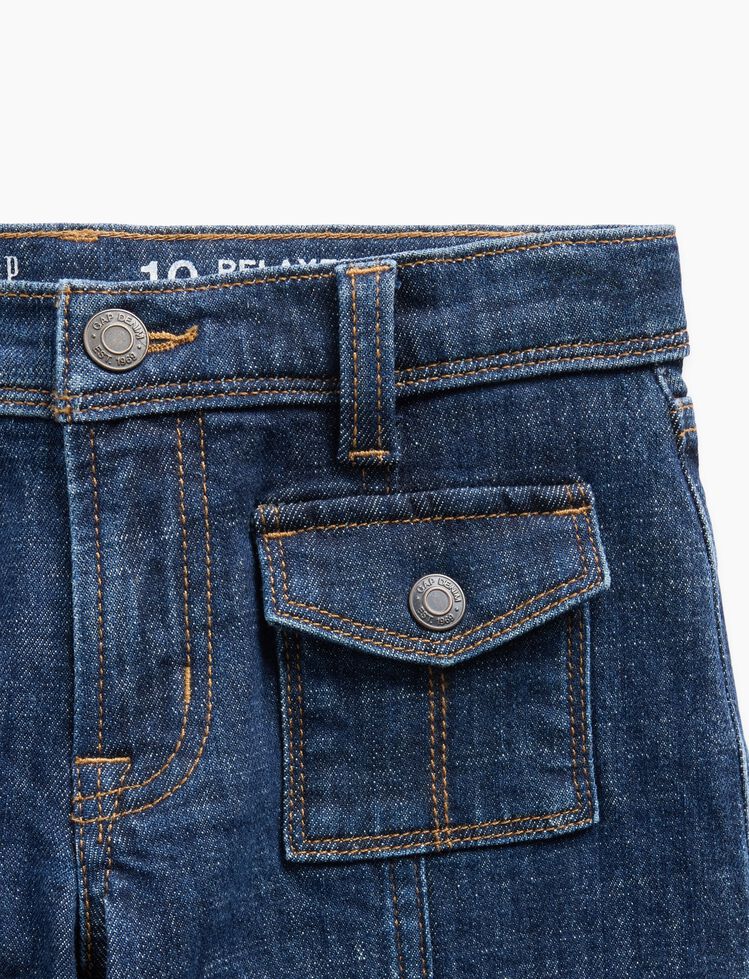 Kids Low Rise Relaxed Flare Jeans gap kids low rise relaxed flare jeans