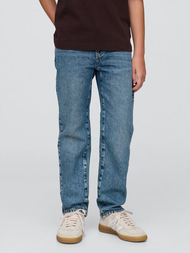 Kids Relaxed Straight Jeans gap kids relaxed straight jeans
