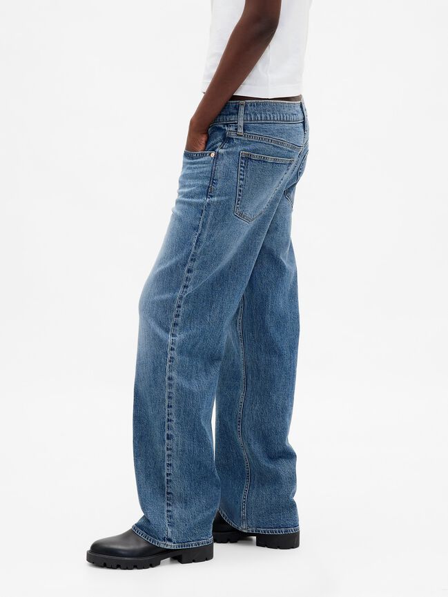 Low Rise '90s Loose Jeans gap low rise 90s loose jeans
