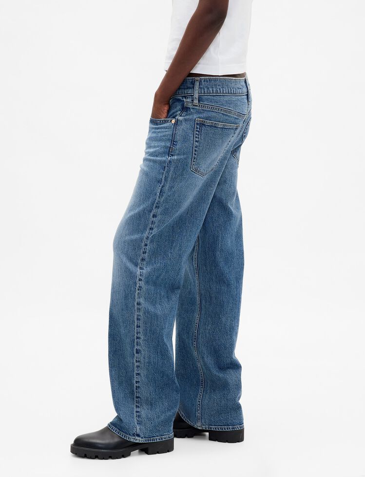 Low Rise '90s Loose Jeans gap low rise 90s loose jeans