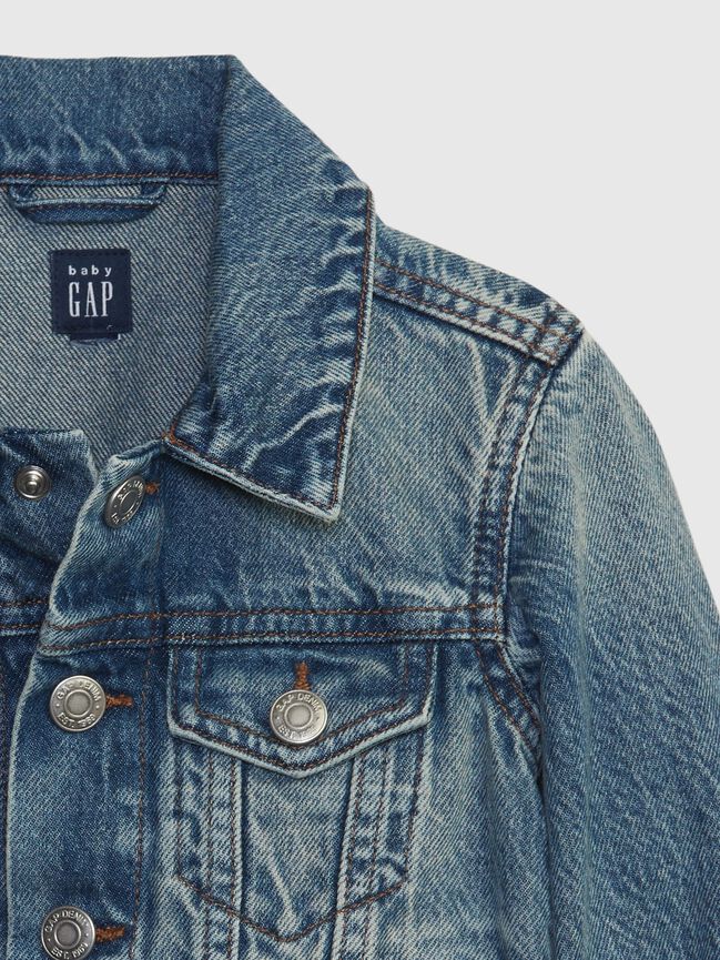 Baby & Toddler Icon Denim Jacket gap baby toddler icon denim jacket