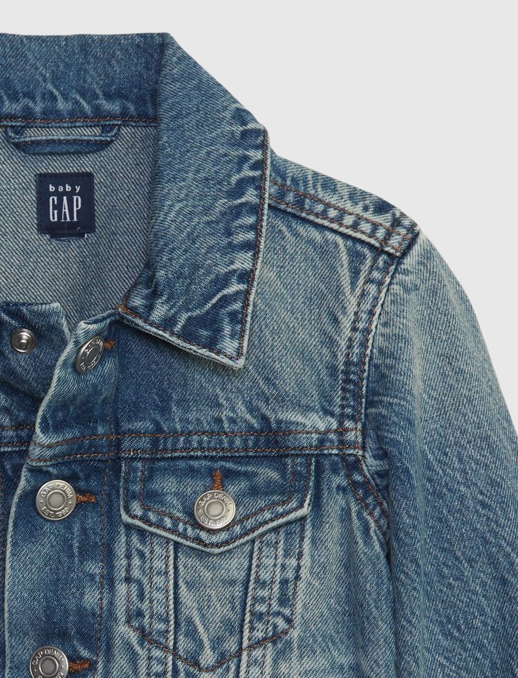 Baby & Toddler Icon Denim Jacket gap baby toddler icon denim jacket