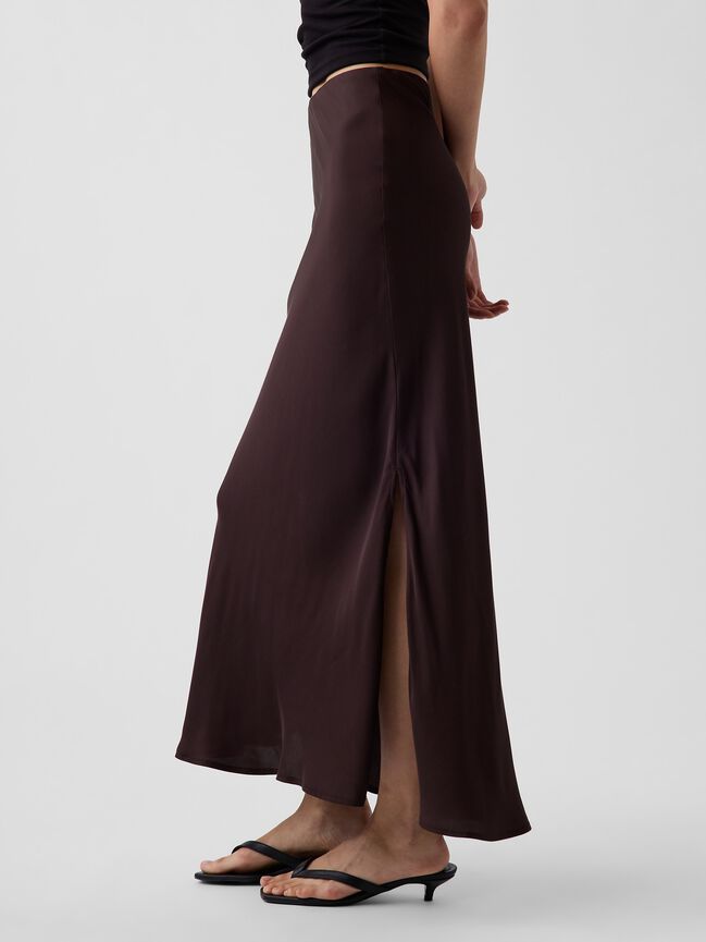 Maxi Slip Skirt gap maxi slip skirt