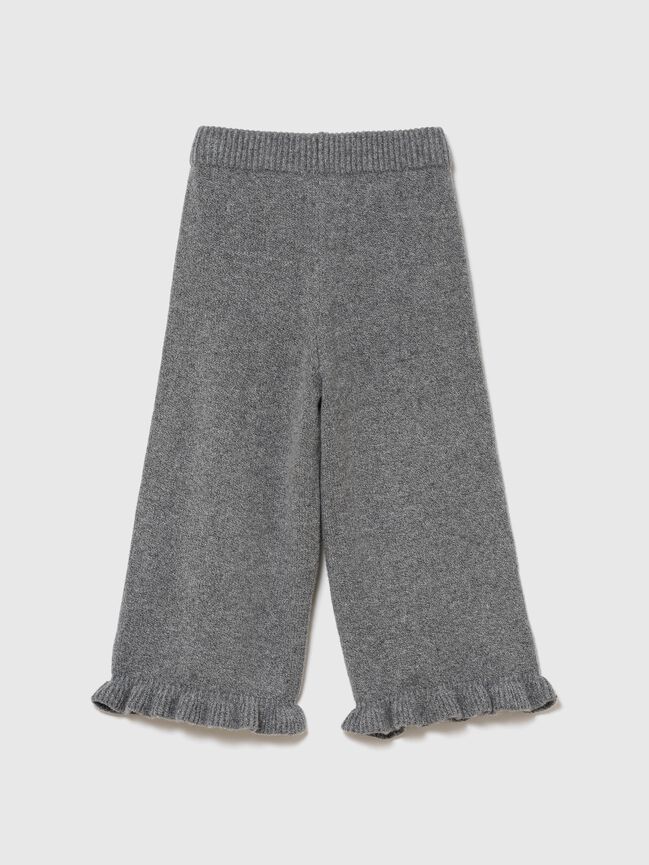CashSoft Ruffle Wide-Leg Pants gap cashsoft ruffle wide leg pants