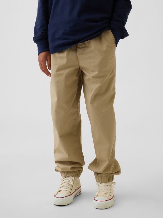 Kids Uniform Relaxed Joggers gap kids uniform relaxed joggers