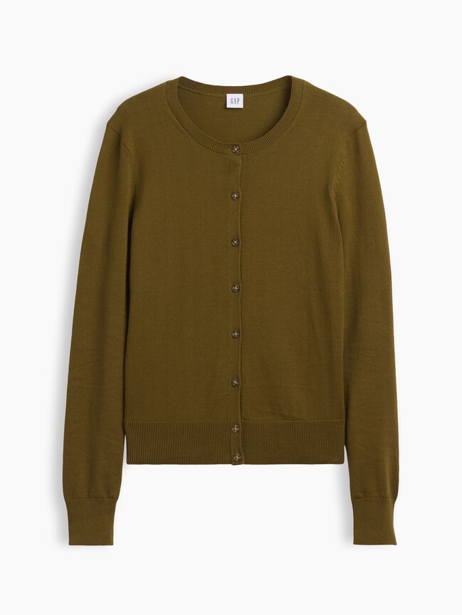 Crewneck Cardigan gap crewneck cardigan