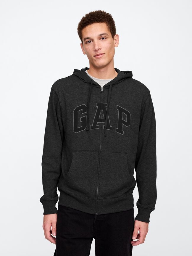 Gap Logo Zip Hoodie gap logo zip hoodie