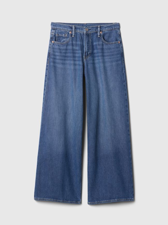 Mid Rise UltraSoft Baggy Jeans gap mid rise ultrasoft baggy jeans
