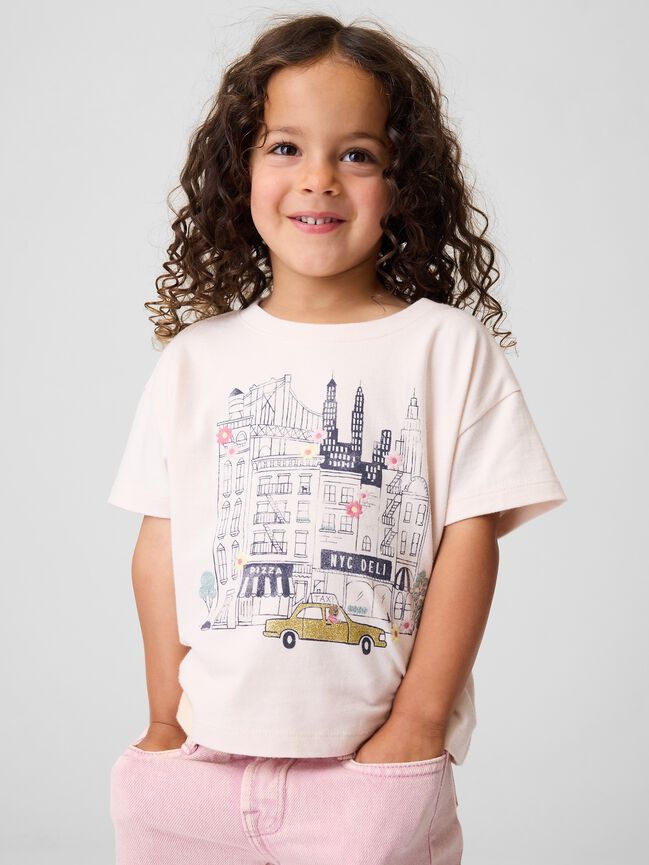 Baby & Toddler Gap NYC Graphic T-Shirt baby toddler gap nyc graphic t shirt