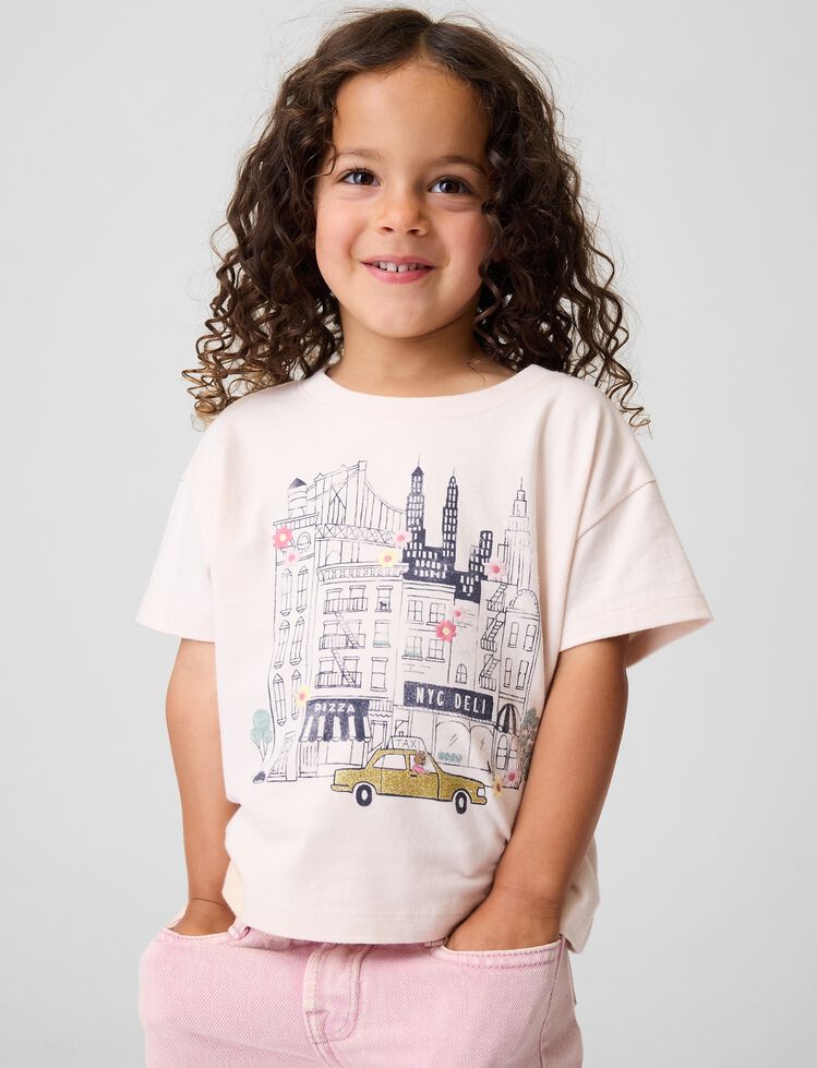 Baby & Toddler Gap NYC Graphic T-Shirt baby toddler gap nyc graphic t shirt