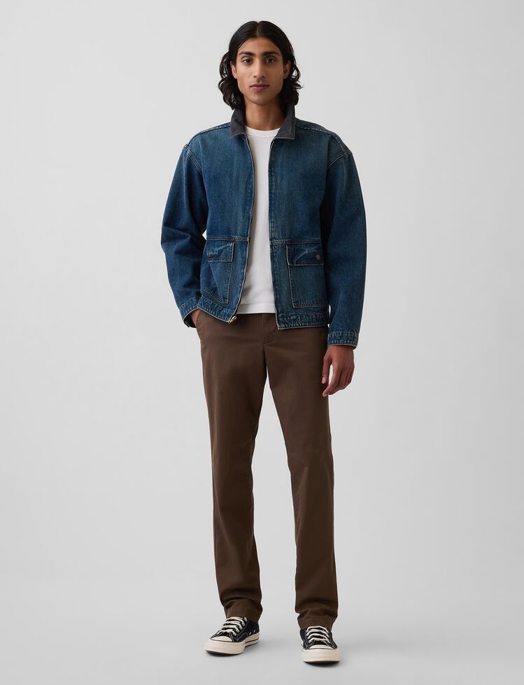 Modern Straight Khakis gap modern straight khakis