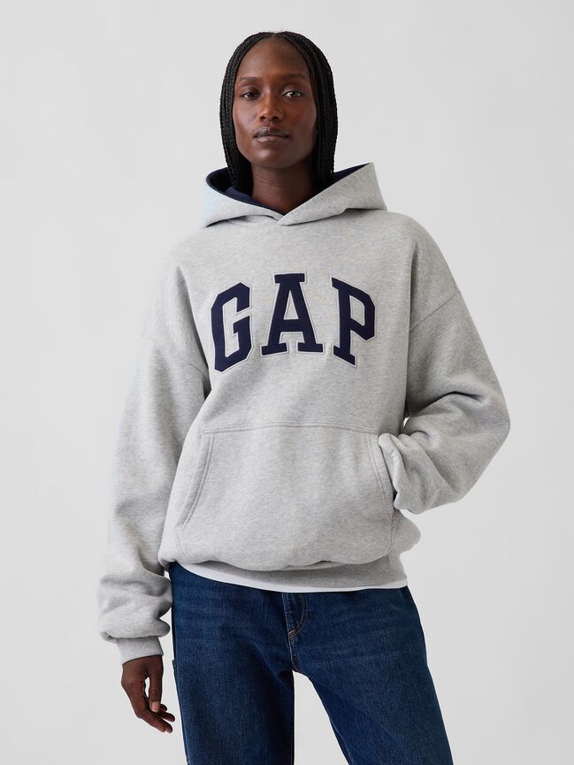 Adult VintageSoft Reversible Oversized Logo Hoodie gap adult vintagesoft reversible oversized logo hoodie