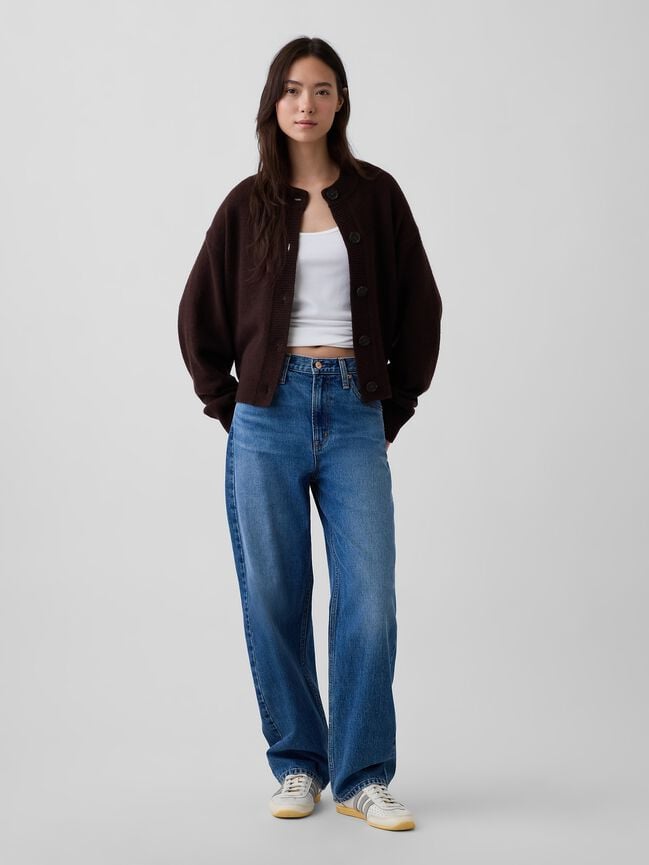 CashSoft Oversized Chunky Cardigan gap cashsoft oversized chunky cardigan