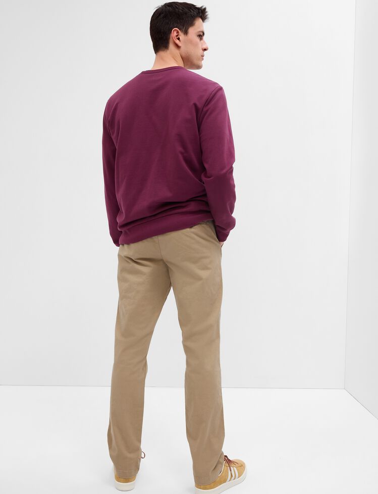 Essential Khakis in Straight Fit with GapFlex essential khakis in straight fit with gapflex