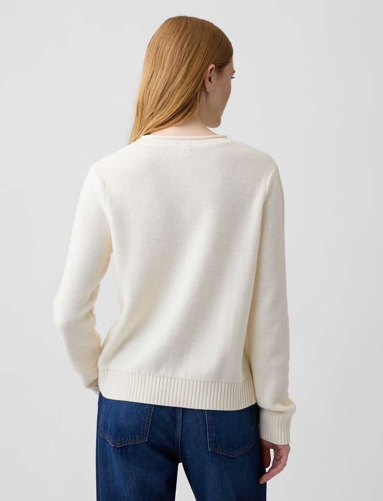 Rollneck Cable-Knit Sweater gap rollneck cable knit sweater
