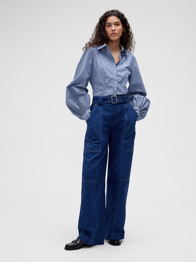 GapStudio Poplin Fitted Shirt gapstudio poplin fitted shirt