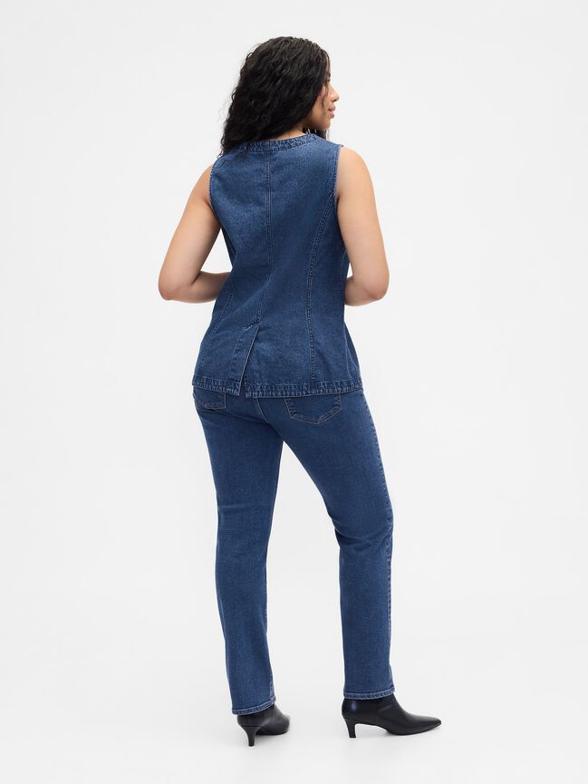 Mid Rise Classic Straight Jeans gap mid rise classic straight jeans