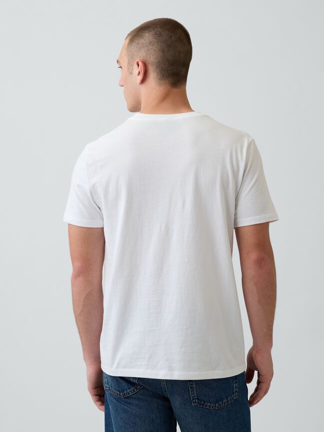 Cotton Jersey V-Neck T-Shirt gap cotton jersey v neck t shirt