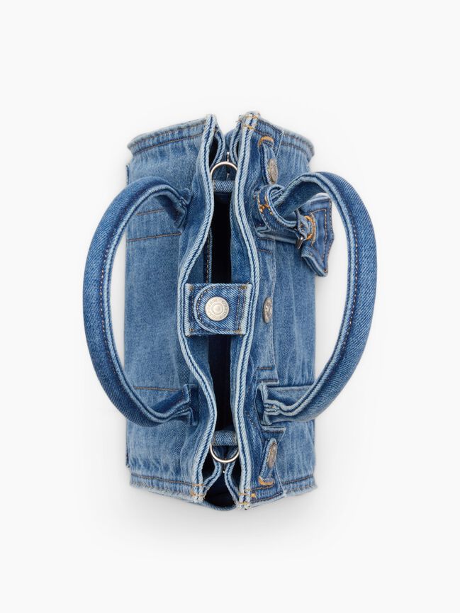 Small Denim Five Pocket Tote gap small denim five pocket tote