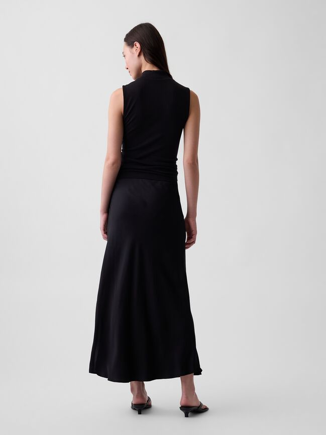 Maxi Slip Skirt gap maxi slip skirt
