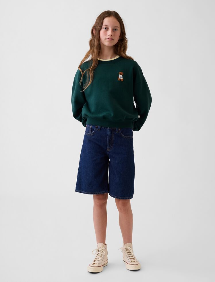 Kids VintageSoft Wedge Sweatshirt gap kids vintagesoft wedge sweatshirt