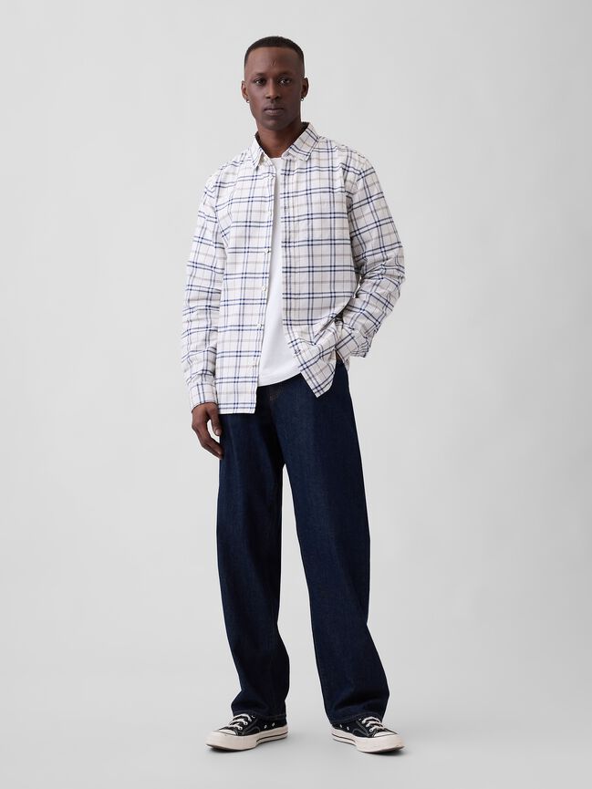 Oxford Shirt in Standard Fit gap oxford shirt in standard fit